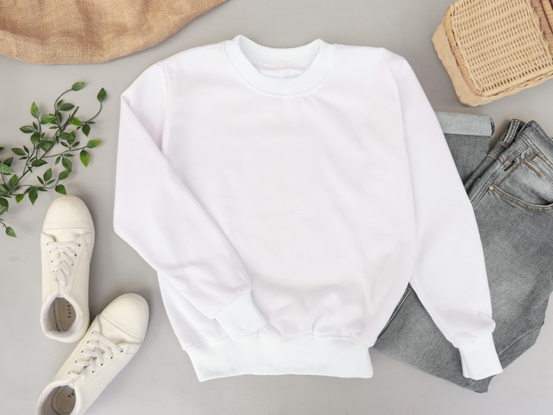 Boxy Fleece Hoodie - Cream